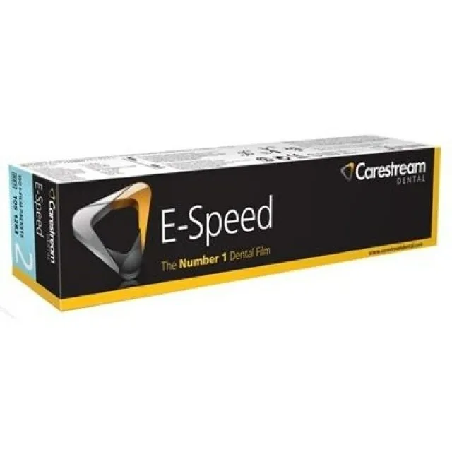 Filme Radiografico Kodak Adulto Carestream E-speed C/ 150