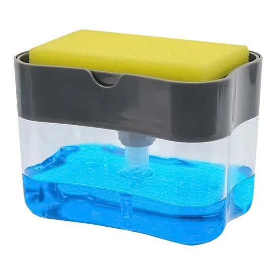 Dispensador Jabon Liquido Lava Trastes Cocina Limpieza /e Co Color Negro