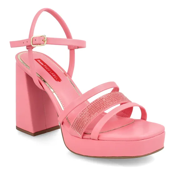 Sandalia Mujer Bata Red Label Daia Rosado
