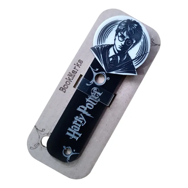 Separador/marcapáginas Libros Hojas Harry Potter
