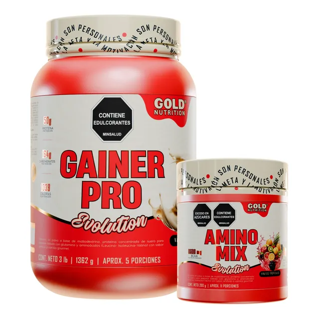 Proteína Para Aumentar Peso Y Volumen Gainer Pro 3lbs Promo