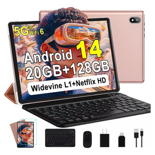 Tablet 10.1 Android 14 20gb+128gb Wifi 6 8 Núcleos Con Funda Tablet 10.1 Android 14 20gb+128gb Wifi 6 8 Núcleos Con Funda