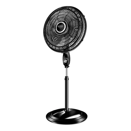 Ventilador Coluna 50cm Super Turbo 8 Pás Mondial 150w - Vtx-50c-8p 50 Cm Preto 220v Prata
