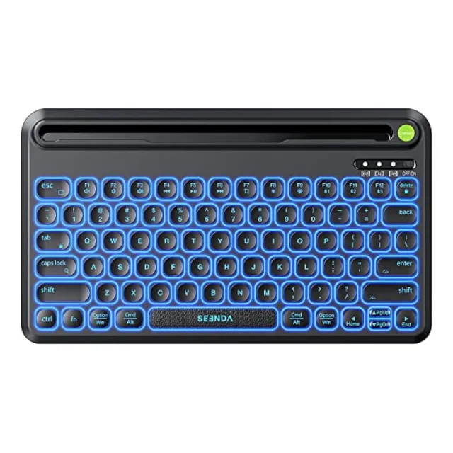 Seenda Teclado Bluetooth Multidispositivo, Teclado