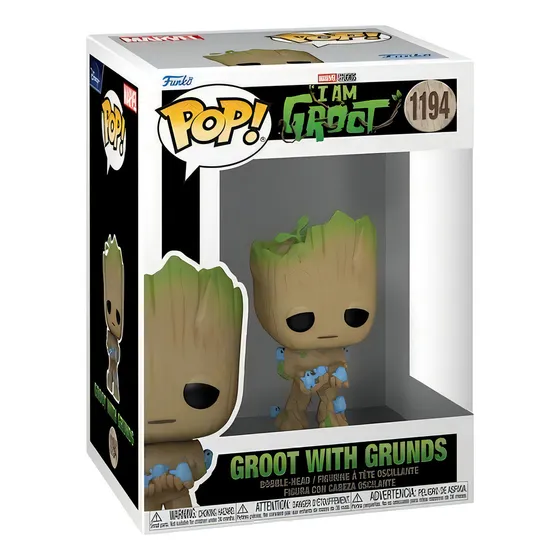 Figura De Accion Groot Con Grunds 1194 I Am Groot Funko Pop