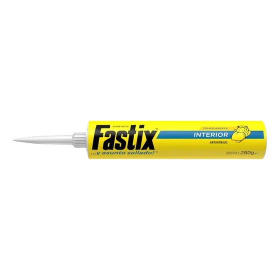 Pegamento Fastix INTERIOR TRANSPARENTE 280 GRS