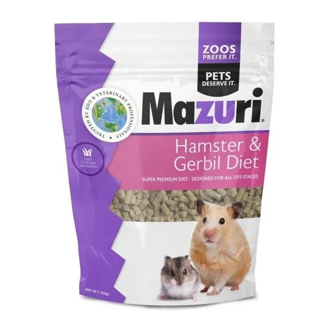 Alimento Mazuri Hamster Jerbo 350 Gr