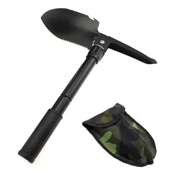 Suministros Para Acampar Al Aire Libre Pala Plegable Multifu