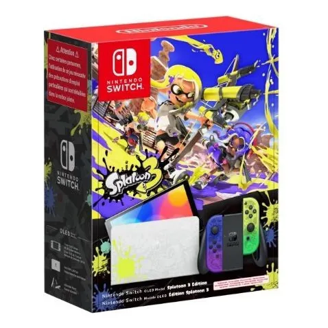 Nintendo Switch Oled Splatoon 3