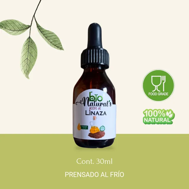 Aceite De Linaza Grado Comestible