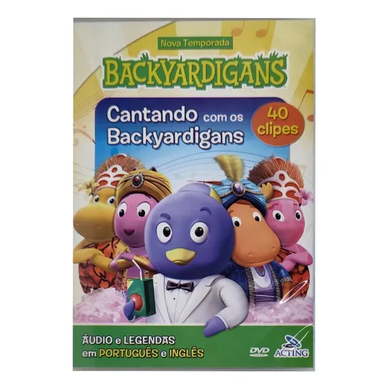 Backyardigans Cantando Com Os Backyardi Dvd Original Lacrado