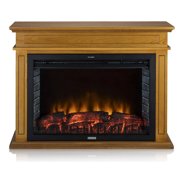 Chimenea Electrica Thomas Th-105 Control Remoto Color Café