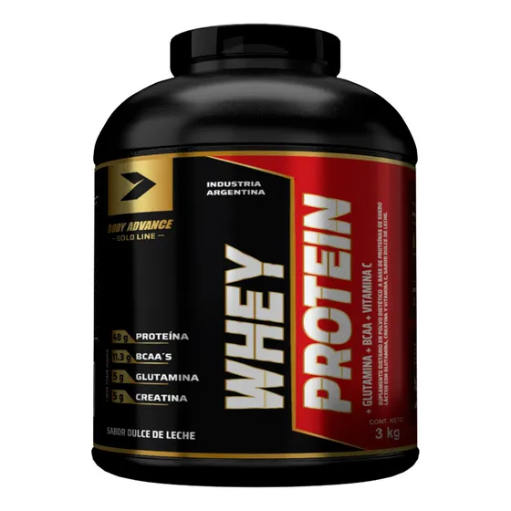 Body Advance Whey Protein 3 Kg Sabor Dulce De Leche