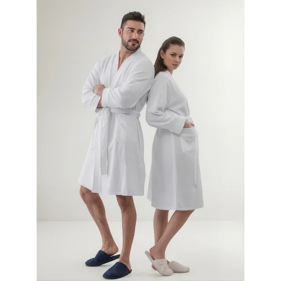 Bata Beckil Toalla Unisex 100% Algodón Tipo Spa