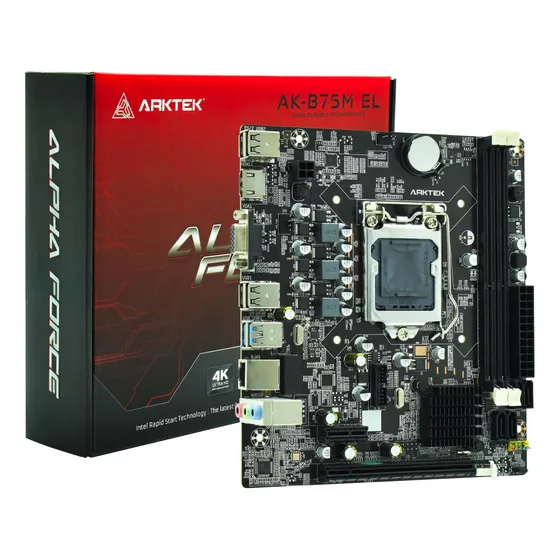 Placa Mãe Arktek Intel Ak-b75m El Para Notebook