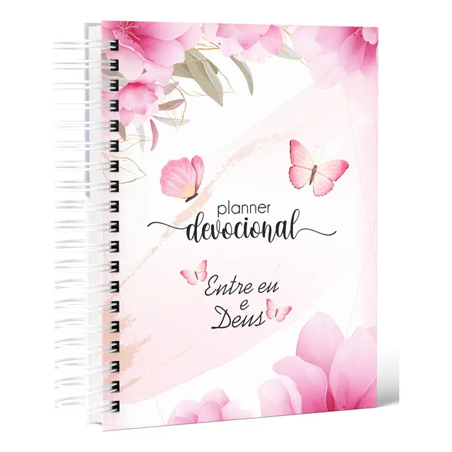 Caderno Devocional Evangélico Entre Eu E Deus Planner