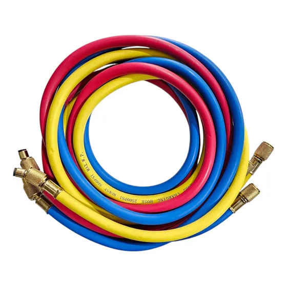 Mangueras Para Manometro De Refrigeracion 3pza 1.8m Liberty