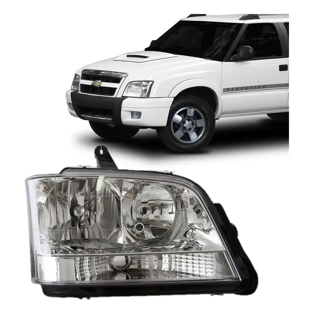 Farol S10 Blazer 2001 2002 2003 04 05 06 2007 2008 2010 2011