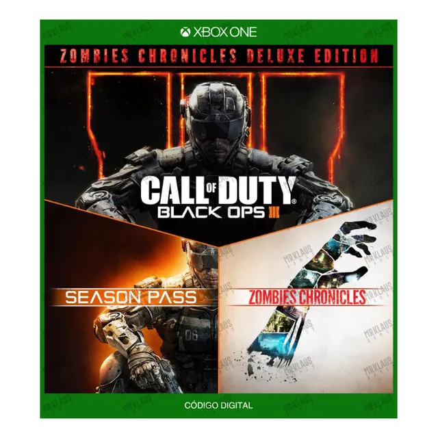 Call Of Duty: Black Ops III Zombies Deluxe XB1 - Código