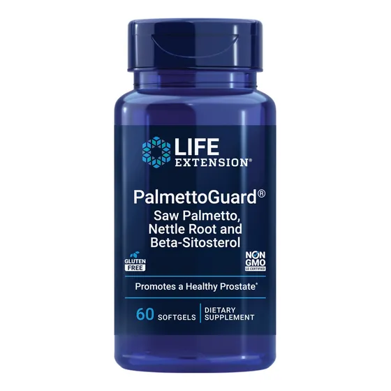 Supplement Life Extension Palmetto Guard, Palma Enana Americ