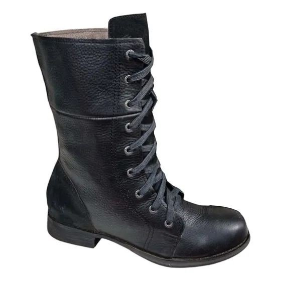 Bota Mujer Caterpillar Estilo Combate Modelo Narcissa Negra