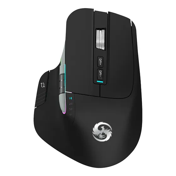 Mouse Sem Fio Wireless 8 Botões Bluetooth 2.4g 2400dpi D-m9