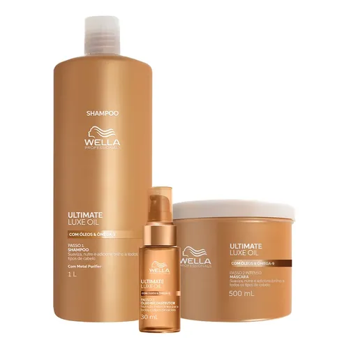 Wella Ultimate Repair Kit - Sh1000ml+másc500ml+passo 3 95ml