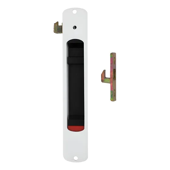 Jaladera De Embutir 3 Pul Automática Blanca Ventana O Puerta Color Blanco