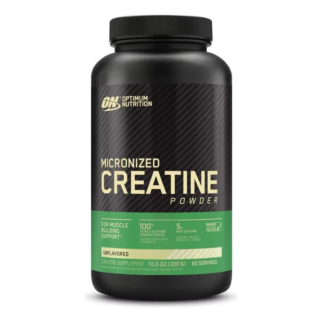 Creatina On Optimum Nutrition Creapure 300gr 60 Serv