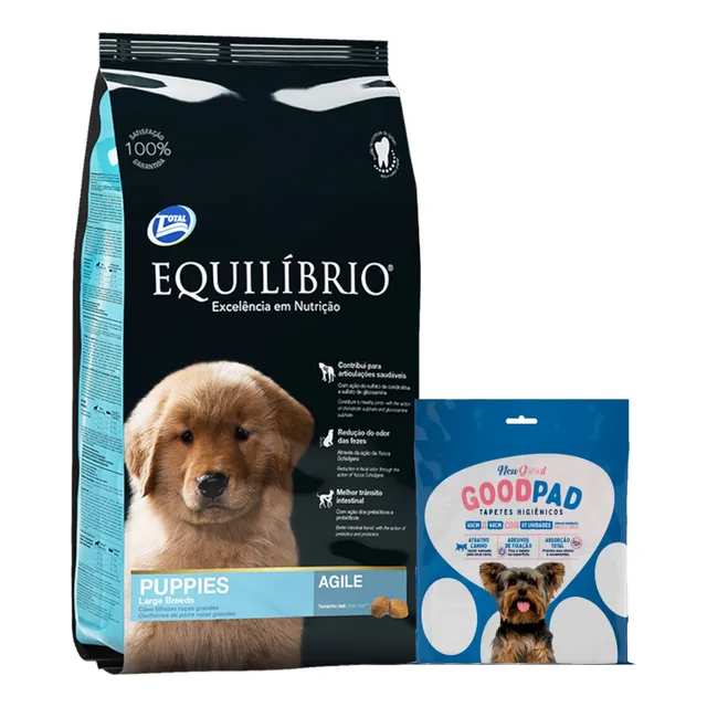 Equilíbrio Cachorro Raza Grande 15 Kg