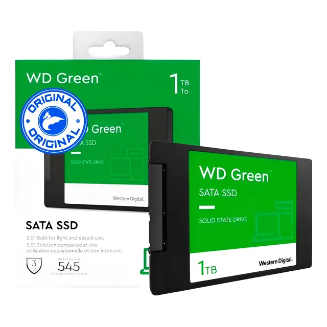 Ssd Interno 1tb Western Digital W Green Sata 3 Pc/laptop