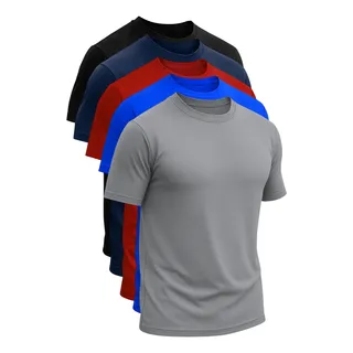 Kit 3 Camisetas Dry Premium Cores Variadas