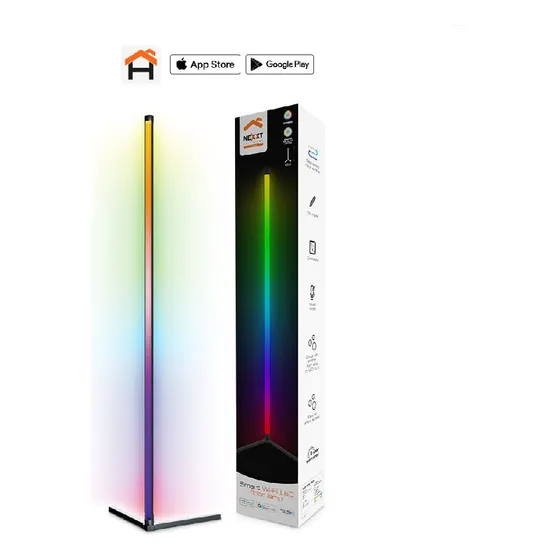 Lámpara Led Smart Wi-fi De Piso Nhb-s710 Rgb Nexxt