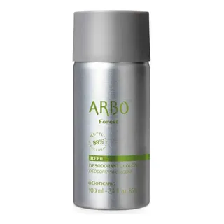 Refil Arbo Forest Desodorante ColĂŽnia 100ml Refil Arbo Forest Desodorante ColĂŽnia 100ml