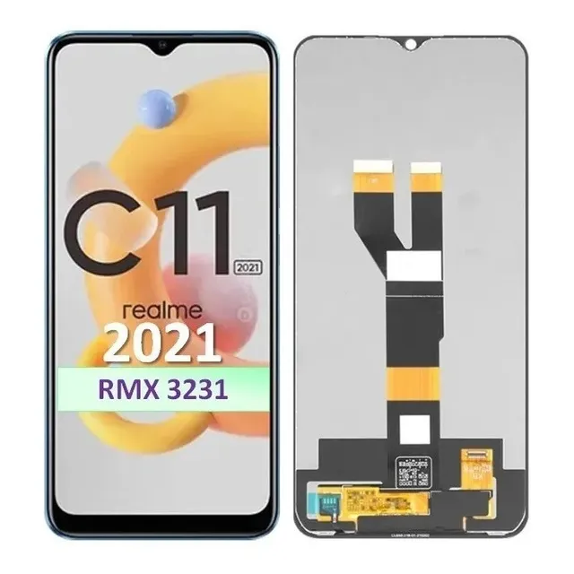Tela Frontal Display Para Realme C11 2021 Rmx3231