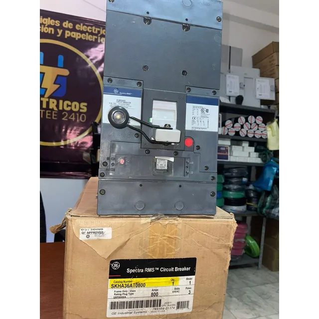 Breaker 800 Amp General Electric Nuevo