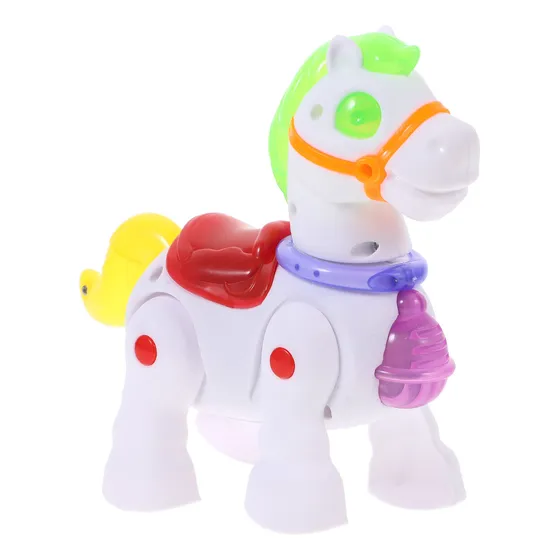 Caballo De Juguete Para Niños, Cerdito Caminante Eléctrico