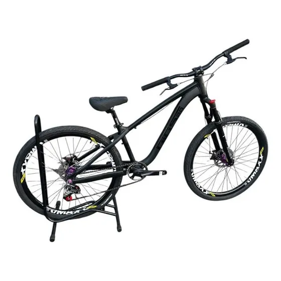 Bicicleta 26 Giosbr 4 Freaks Preto Cubo Barulhento Gta Roxo