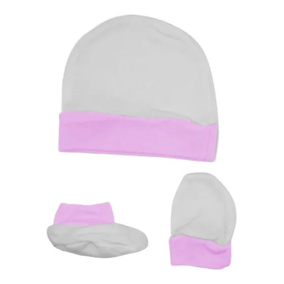 Gorro Escarpín Y Manoplas Para Bebes Creaciones J D