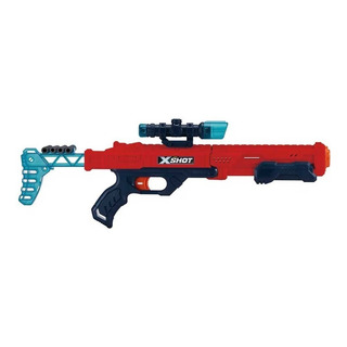 Lançador De Dardos X-shot Hawk Eye Red De 16 Dardos 60 Cm Lançador De Dardos X-shot Hawk Eye Red De 16 Dardos 60 Cm