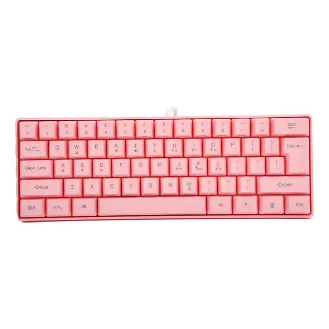 Teclado Mecánico V700 Rgb Retroiluminado Para Juegos Usb 61
