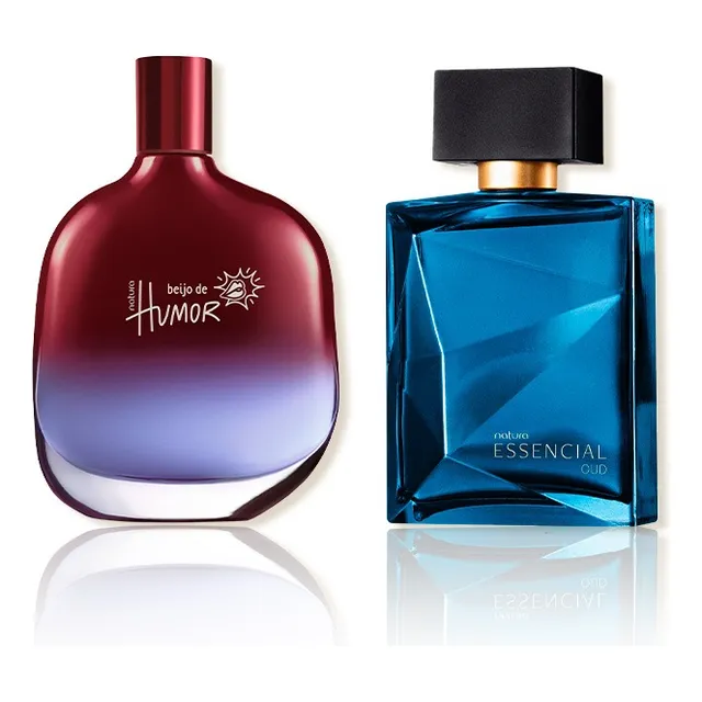 Masculino Humor Beijo 75ml + Essencial Oud 100ml