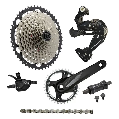 Shimano Deore M4100 1x10 Groupset Shifter Set 11-46t Cassett
