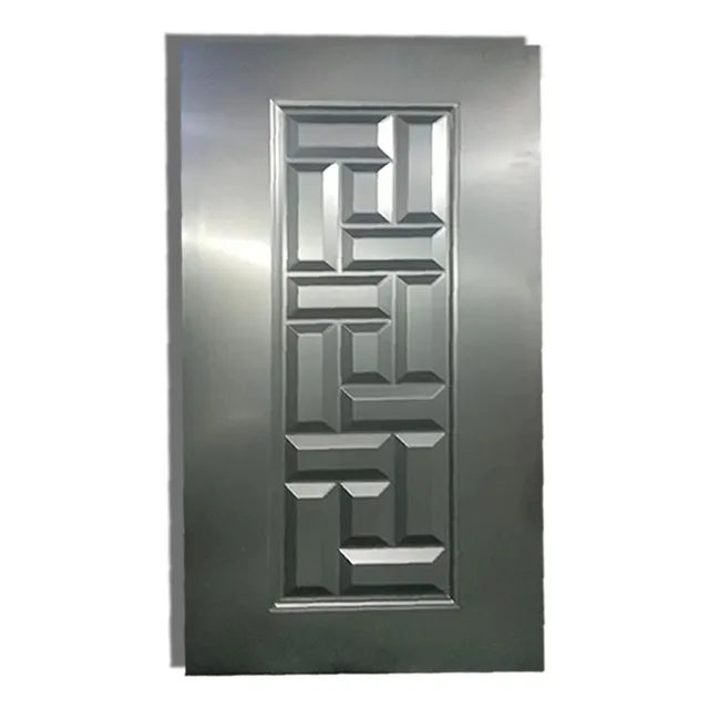 Lamina Troquelada Para Puertas Entamboradas De Hierro