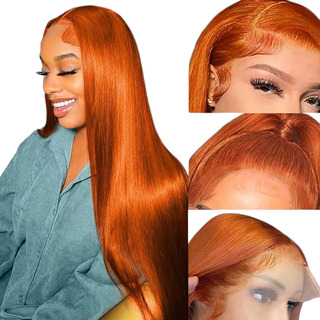 Peluca Cobrizo Lacio Lace Front Hd Cabello Natural Peluca Cobrizo Lacio Lace Front Hd Cabello Natural