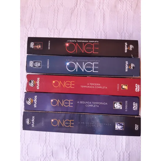 Once Upon A Time - Temp. 1/2/3/4/5 - Produto Original