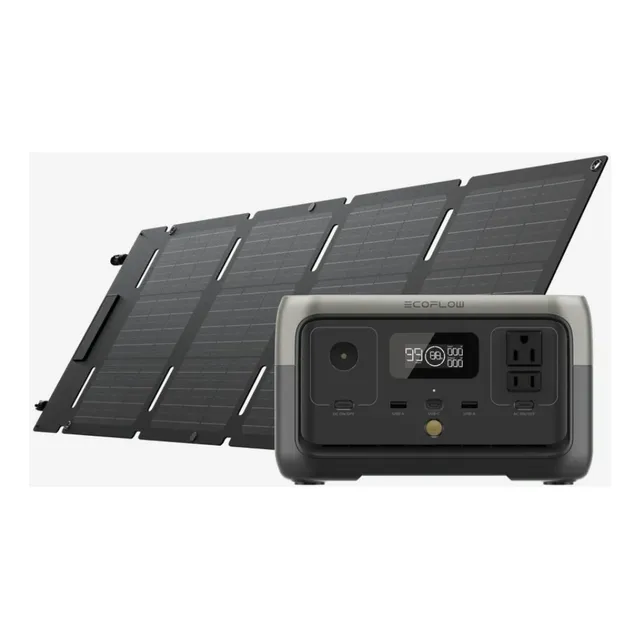 Ecoflow River 2 (300w/256w/h) + Panel Solar (45w)