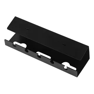 Organizador De Cables Debajo Del Escritorio, Negro Organizador De Cables Debajo Del Escritorio, Negro
