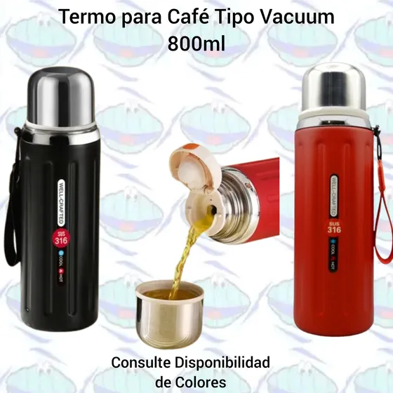 Termo Para Café Tipo Vacuum 800ml / Termos