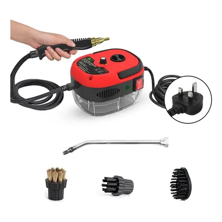 Limpiador A Vapor Portátil Alta Temperatura Alta Presión 2500w 3 Bar Red Us